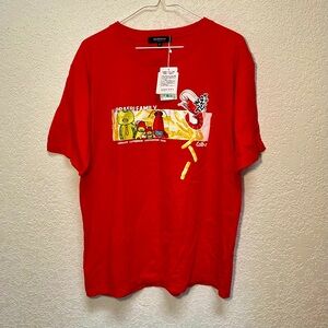 Kappaebi Family T-Shirt Unisex XL Red Doublefocus Tee Ebimama Kappaebikun Japan